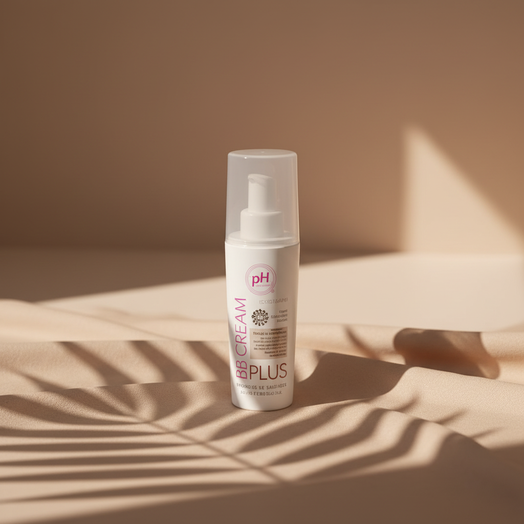 BB Cream pH Line em fotografia editorial minimalista
